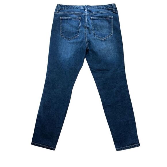 Vintage America by Nine West matchstick skinny  jeans size 8/29 dark wash denim - Picture 2 of 7